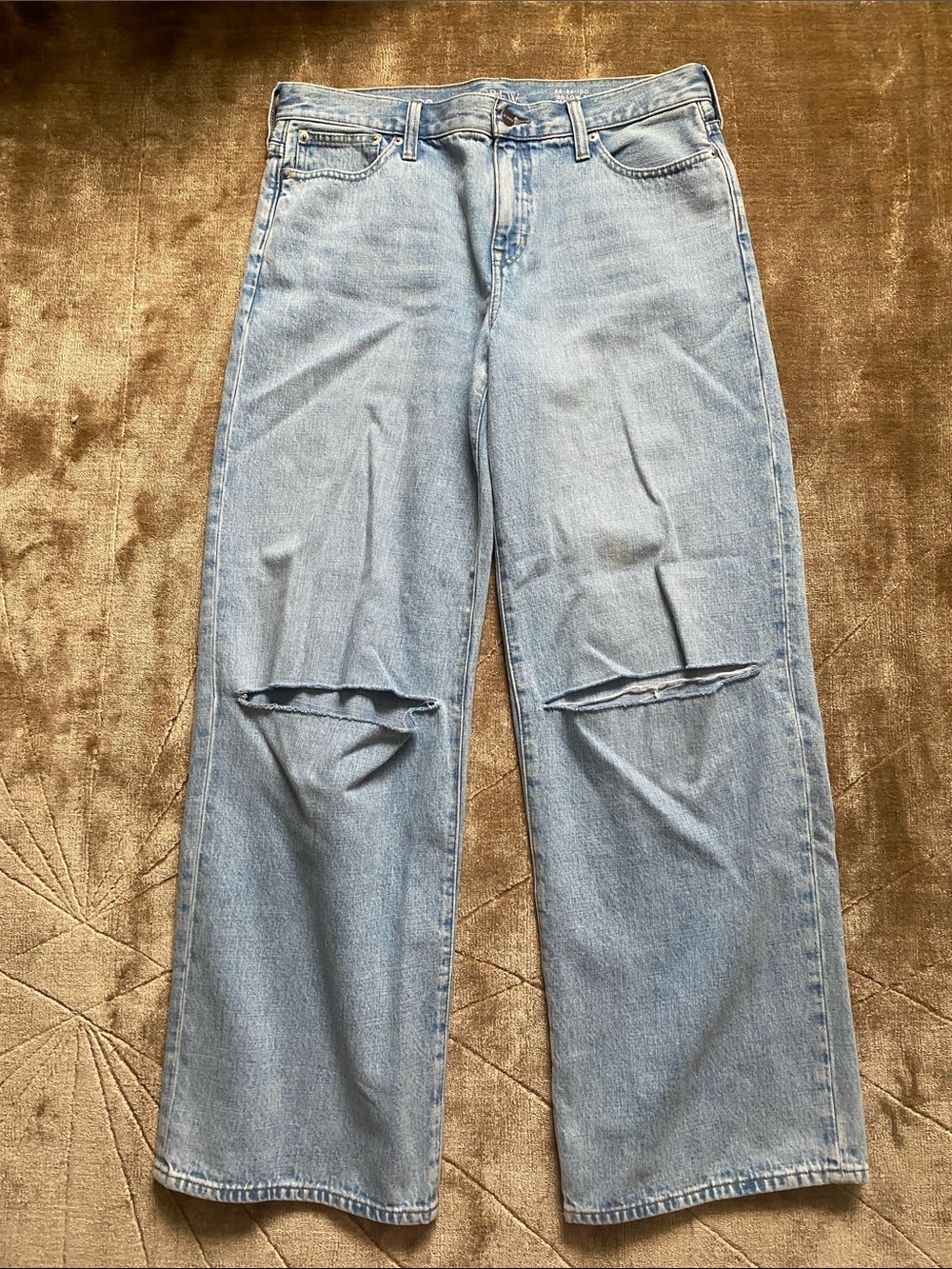 J crew 90s style baggy wide leg jeans